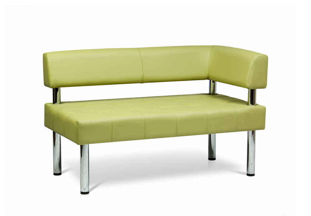 Секция 2-местная с левым подлокотником БИЗНЕС Bu2-1L фото 0