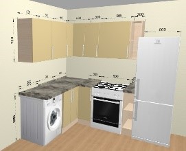 Кухня модульная Дуб Винченца фото 1