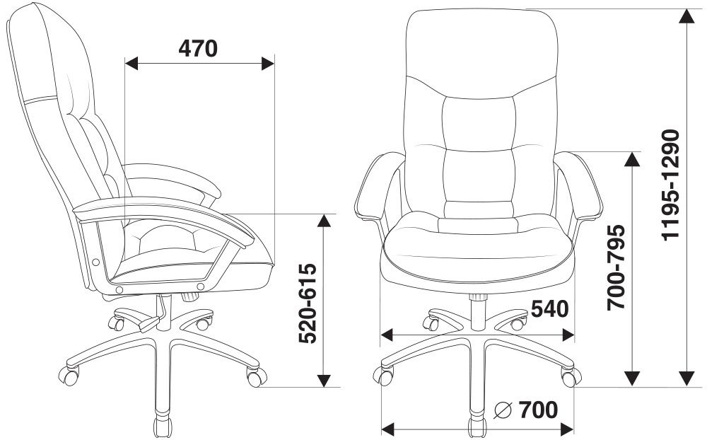 Кресло для руководителя Бюрократ T-9908AXSN-AB фото 9