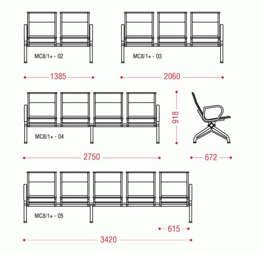 Двухместная секция Aero 2П plus фото 2