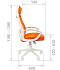 Кресло для руководителя TAIPIT 840 WHITE фото 3