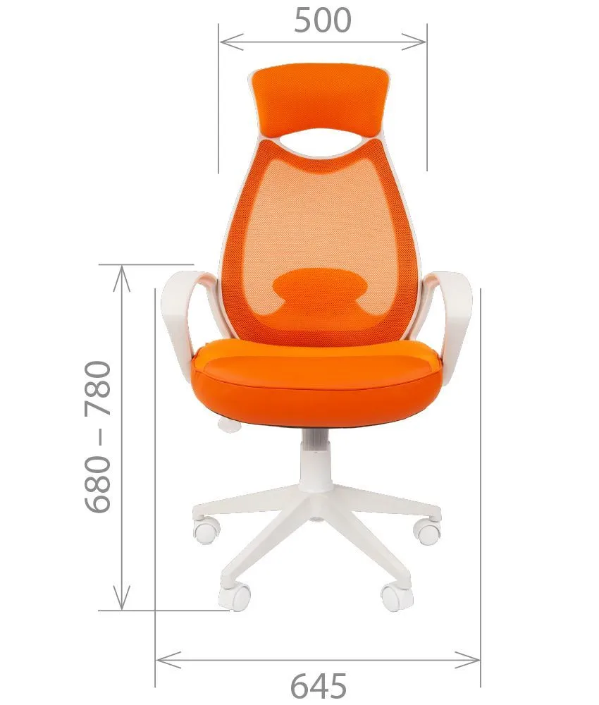 Кресло для руководителя TAIPIT 840 WHITE фото 2