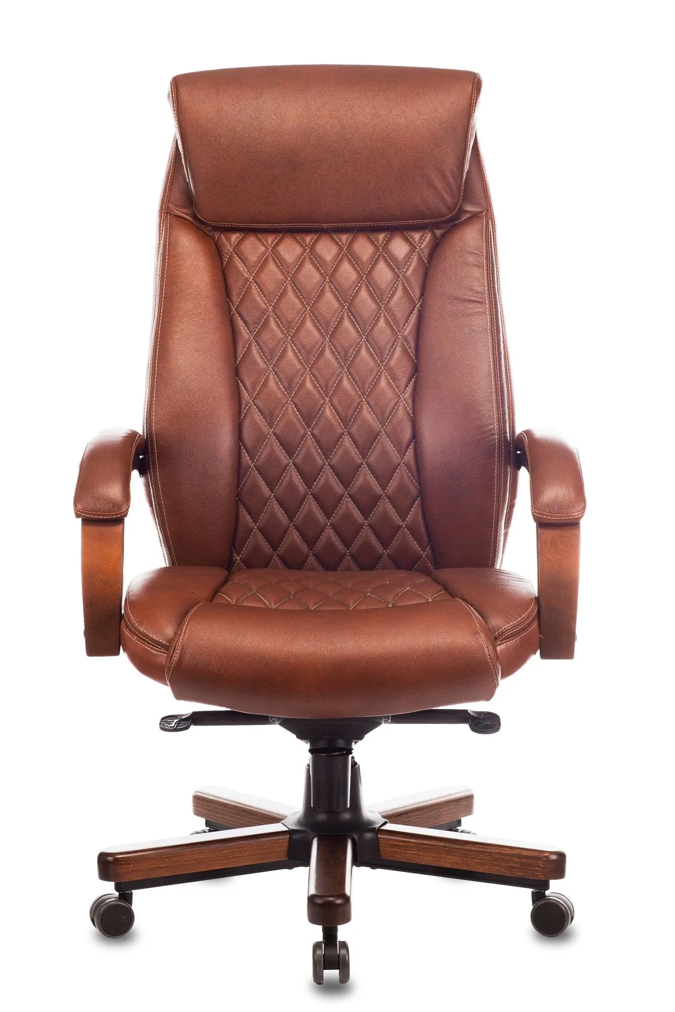 Кресло для руководителя Бюрократ T-9924WALNUT фото 2